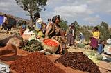 Ethiopia - Mercato lungo la strada per il sud - 17